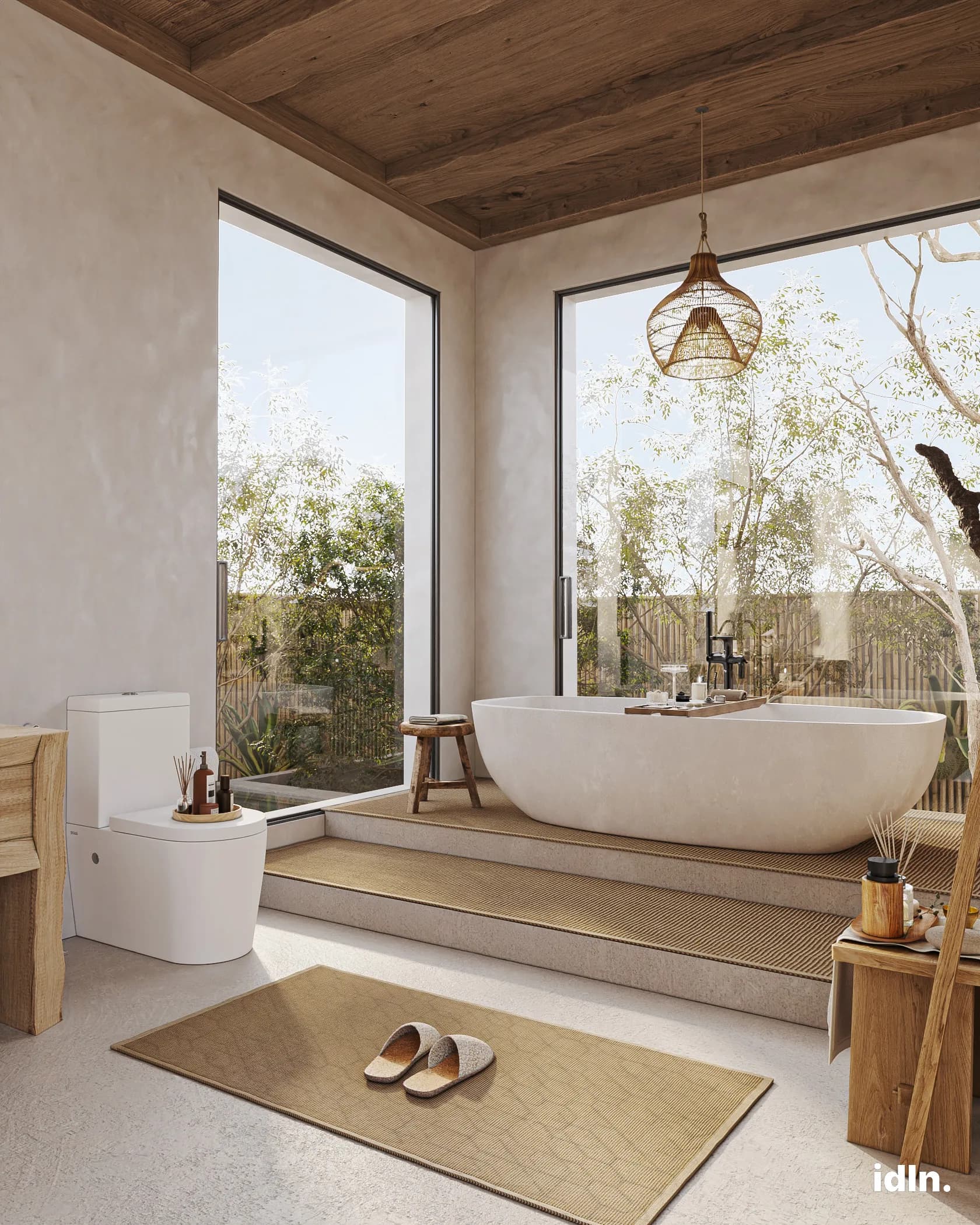 bali villa bathroom