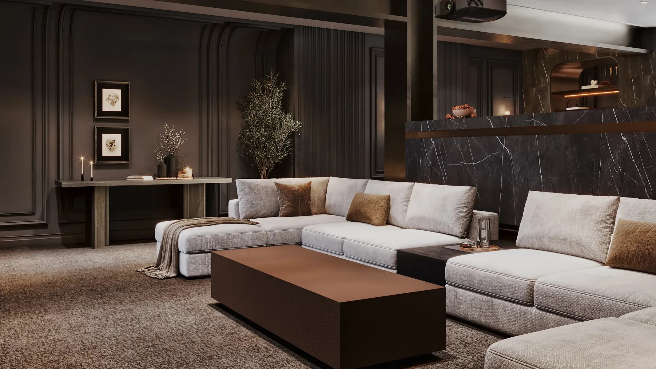 Theatre room